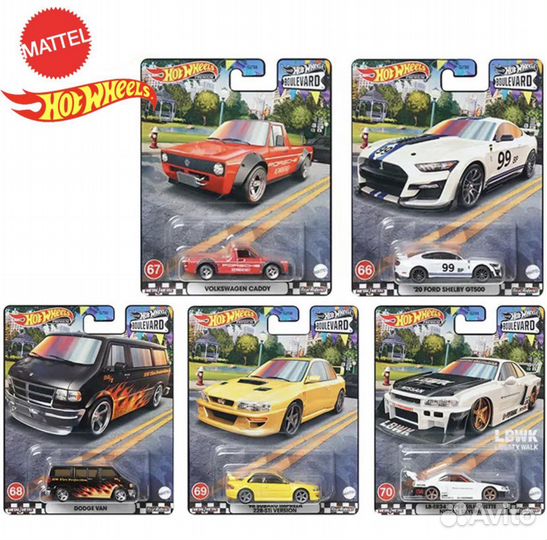 Hot wheels premium boulevard 66-70