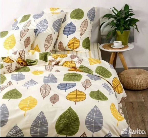 Белье постельное бязь плотная, двушка