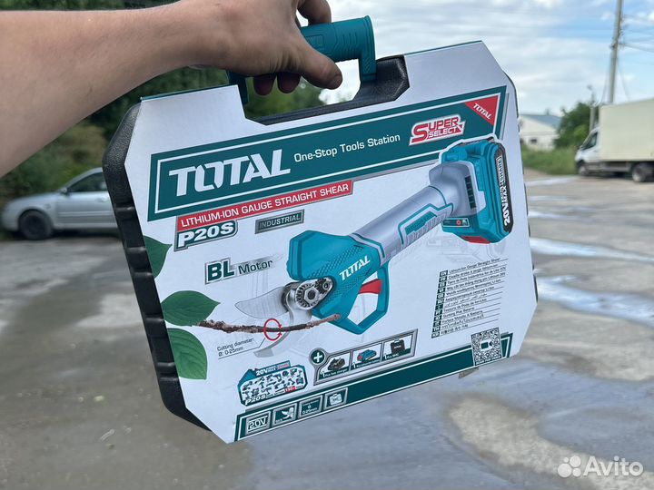 Секатор садовый аккумуляторный Li-Ion 20V, 25мм