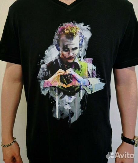 DTF печать на футболках