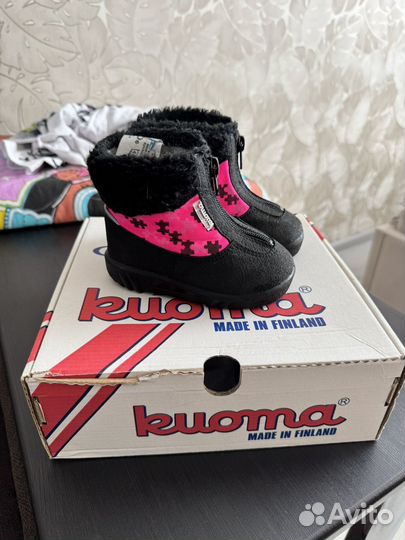 Ботинки зимние для девочки 21 р