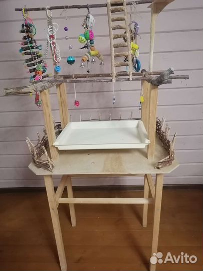 Стенд для попугая