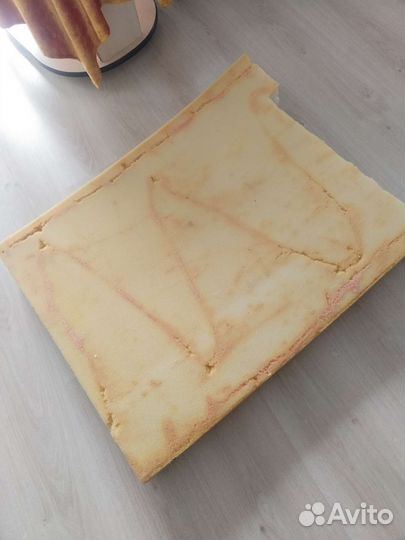 Поролон мебельный бу