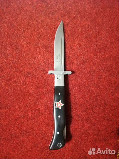 Нож финка нквд складная