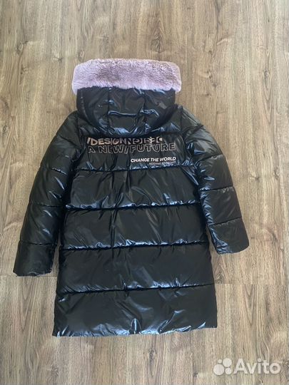 Пуховик для девочки 128