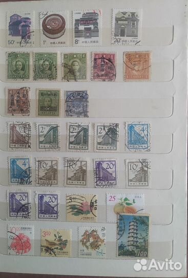 Альбом почтовых марок Китая