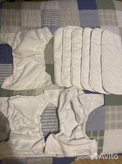 Многоразовые подгузники kawaii, 3-16 кг, 0-18 мес