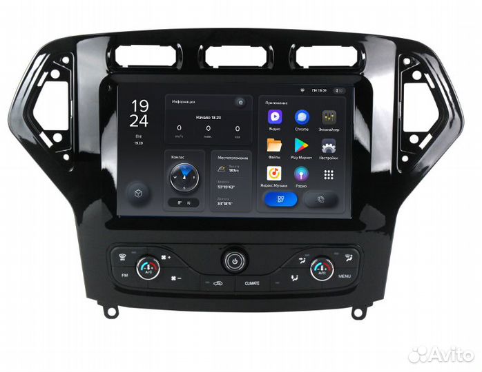 Магнитола для Ford Mondeo 2007-2014 Teyes X1 c 4G