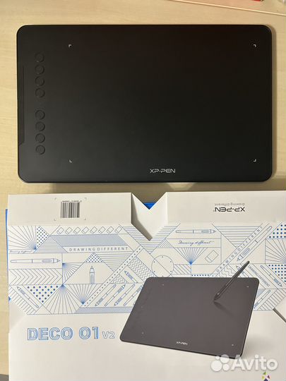 Графический планшет xp pen deco 01 v2