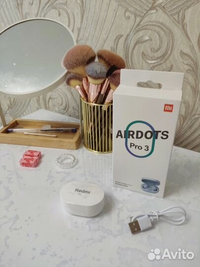 Беспроводные наушники Airdots Pro 3 с кейсом