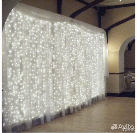 Гирлянда штора