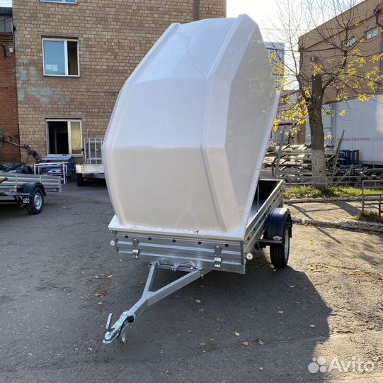 Прицеп легковой с крышкой Н1500мм. Рассрочка