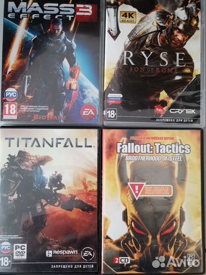 Компьютерные игры dvd