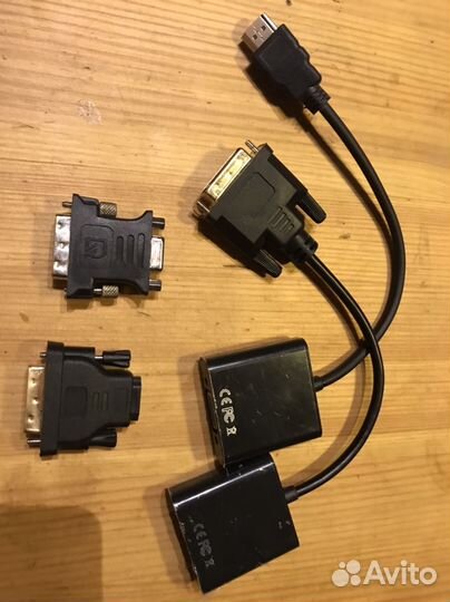 Hdmi Dvi Vga кабели и переходники