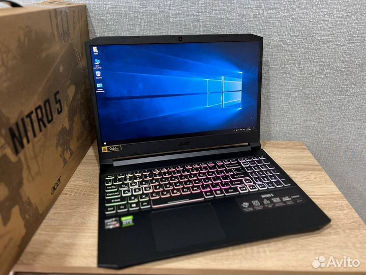 Новый игровой Acer Nitro 5 Ryzen 5/3060/512SSD/144