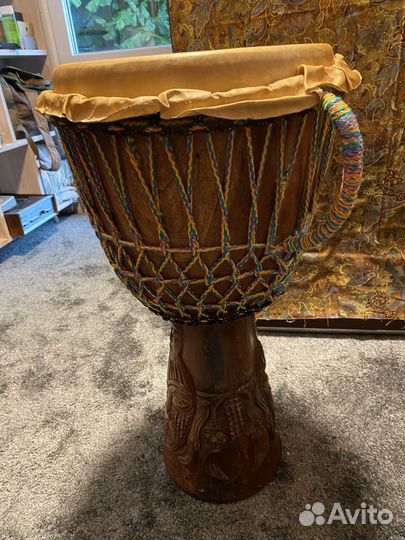 Африканский барабан Джембе 14
