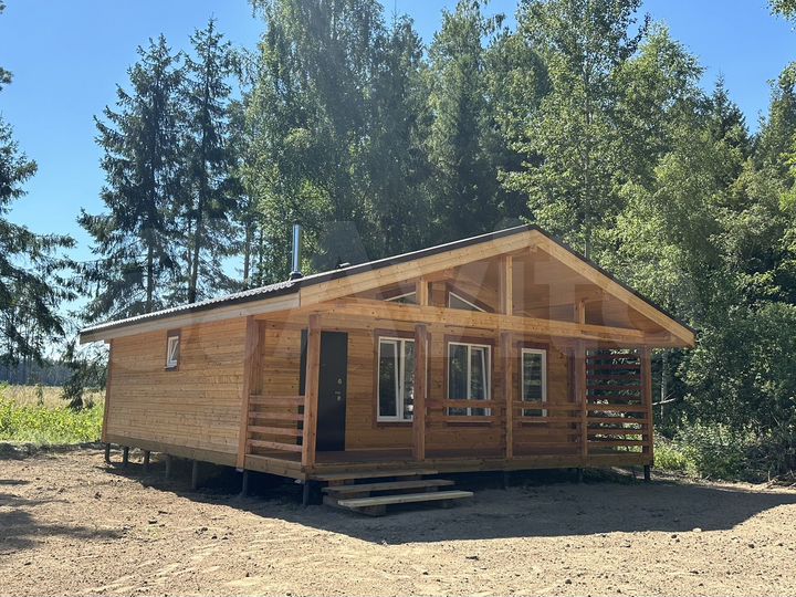 Дом 80 м² на участке 8 сот.