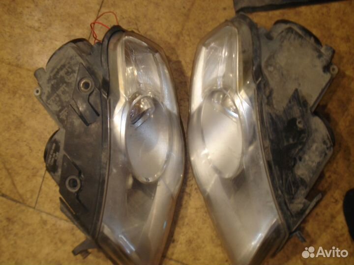 Корпуса фар фольксваген пассат линзованы