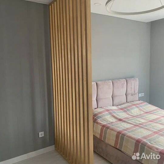 Декоративные реечные перегородки мдф