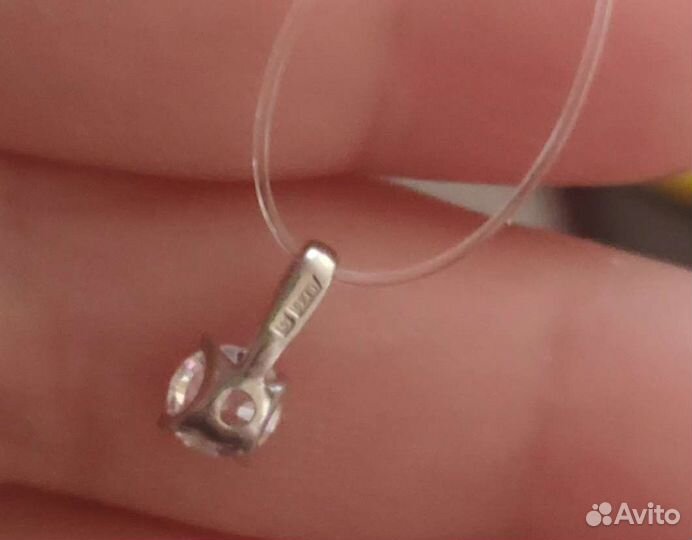 Серебряная подвеска