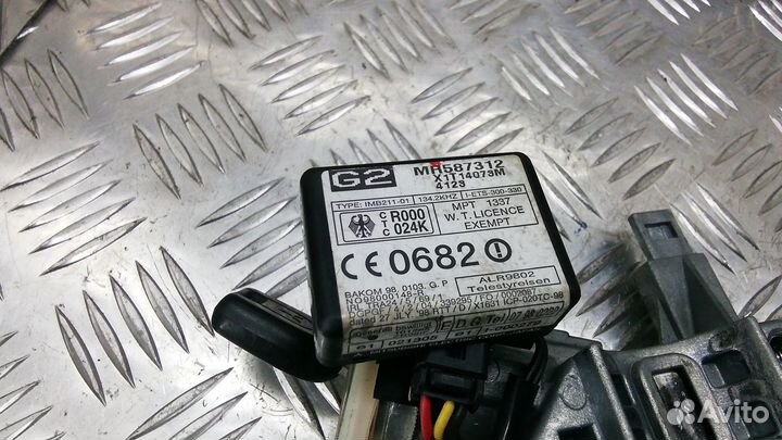 Замок зажигания на Mitsubishi Outlander 1