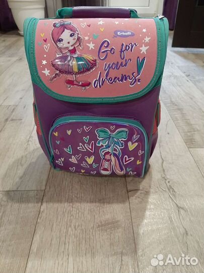 Рюкзак школьный для девочки 1 класс