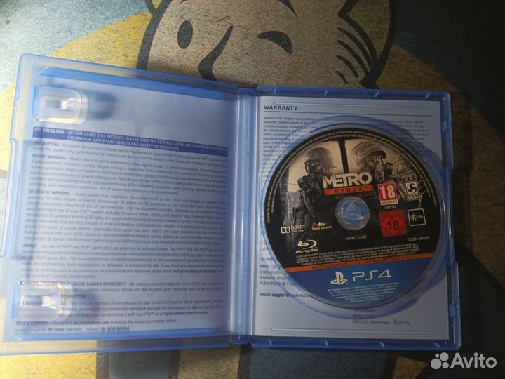 Metro redux ps4
