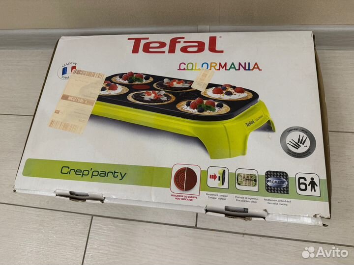 Электроблинница Tefal Crep'Party Colormania