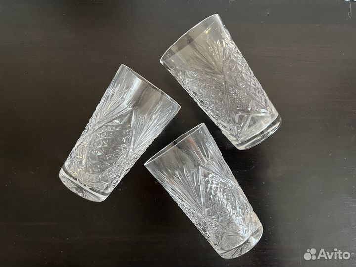 Рюмки стопки СССР хрусталь