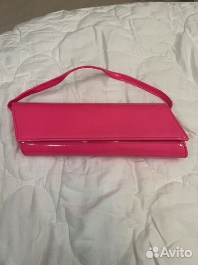 Сумка женская клатч розовая