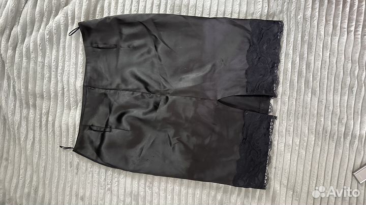 Юбка атласная 46