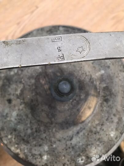 Чайник старинный латунь