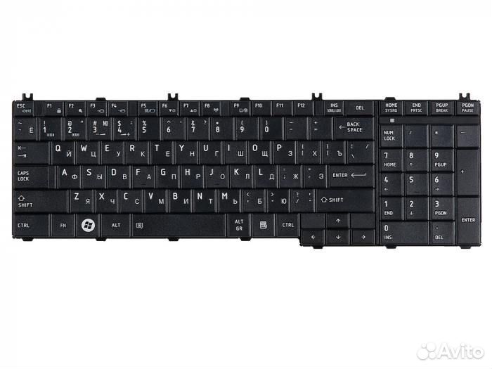 Клавиатура для ноутбука Toshiba Satellite C650, C6