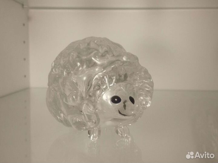 Фигурка Ежа хрусталь