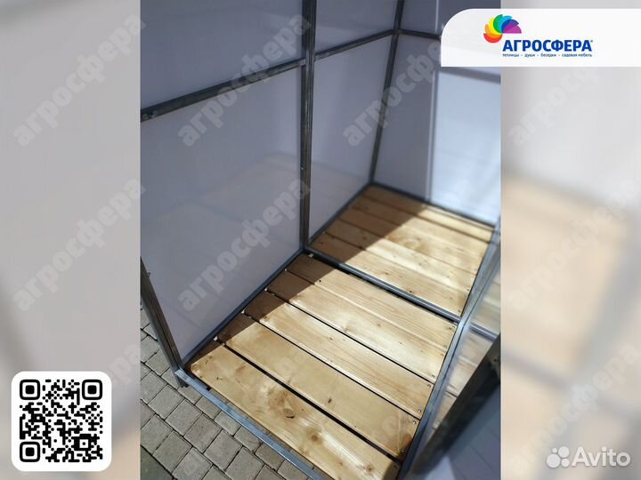 Дачный душ с тамбуром