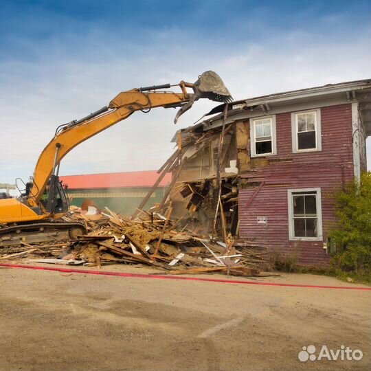 Демонтажные работы, снос, вывоз, утилизация