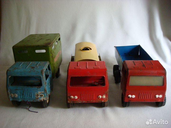 Машинки СССР -Грузовик,Цистерна и Фургон.RRR