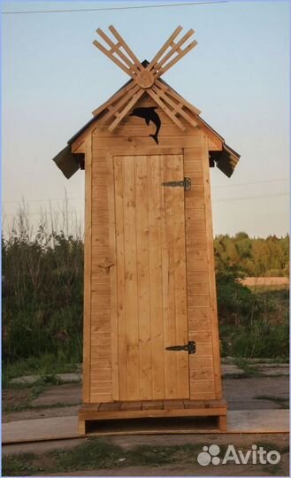 Уличный туалет с установкой эрв 438