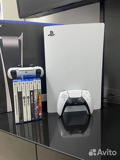 PS5 с дисководом ростест 500+ игр