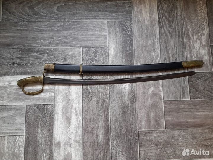 Шашка Сабля Драгунская двойное награждение клеймо