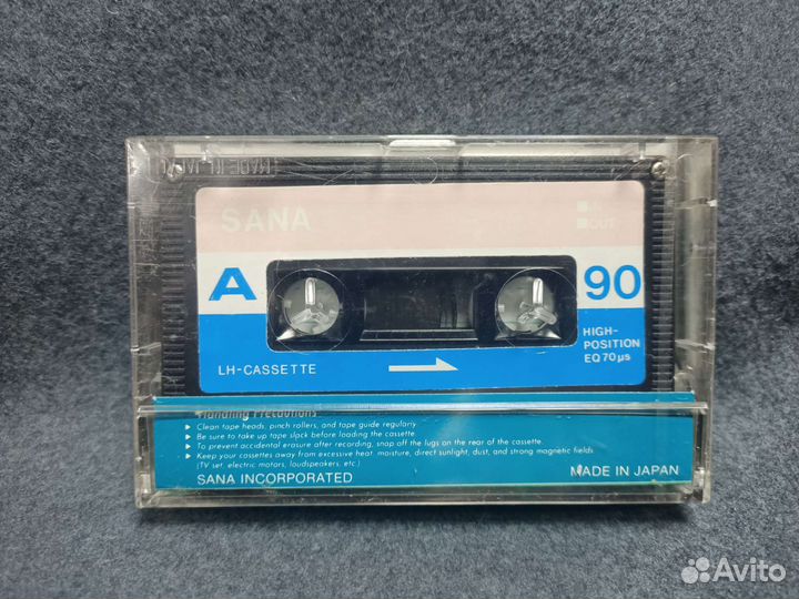 Аудиокассета запечатанная sana Япония