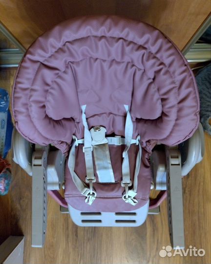 Стульчик для кормления chicco polly magic