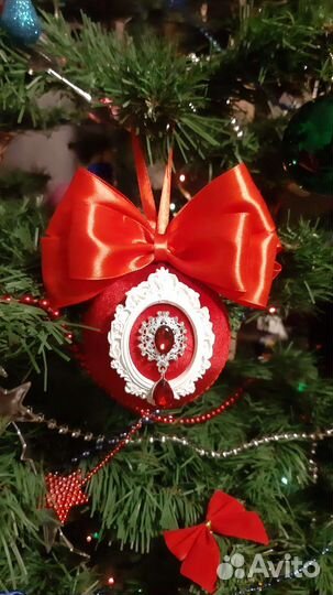 Игрушки на ёлку. Новогодние