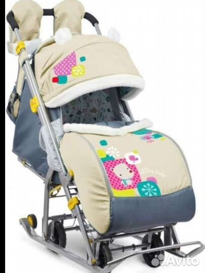 Продам санки коляску