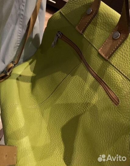 Рюкзак натуральная кожа