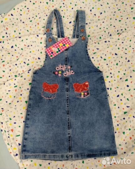 Новый джинсовый сарафан