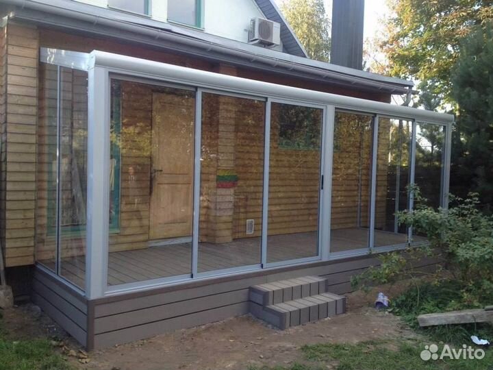 Раздвижные алюминиевые окна двери