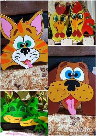 Фигурки на забор,беседки, бани и т. д