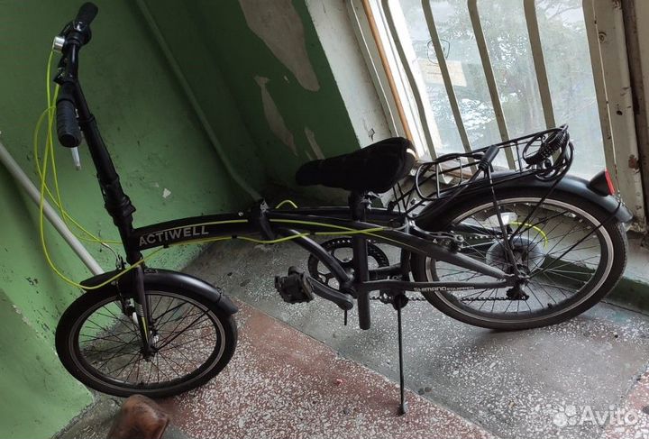 Велосипед складной actiwell компактный