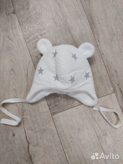 Шапка зимняя для новорожденных